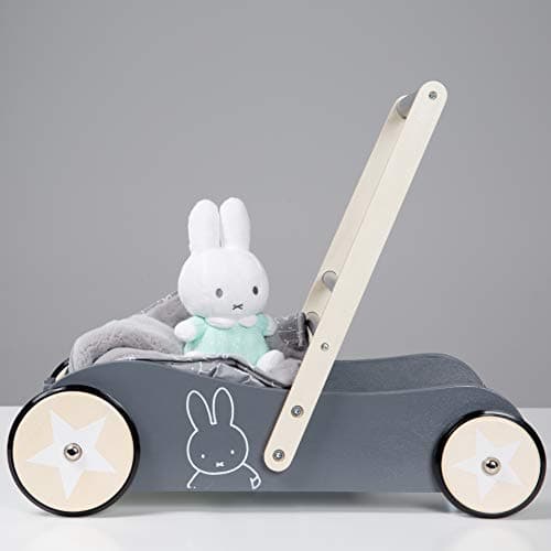 Chariot de marche roba miffy en bois avec frein