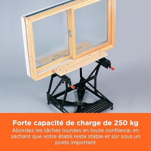 Etabli double hauteur BLACKDECKER WM536-XJ