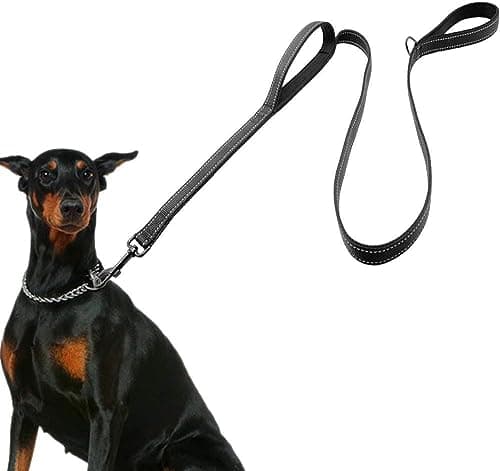 Laisse HRYSPN MW-887661265 double poignée 1,5 m