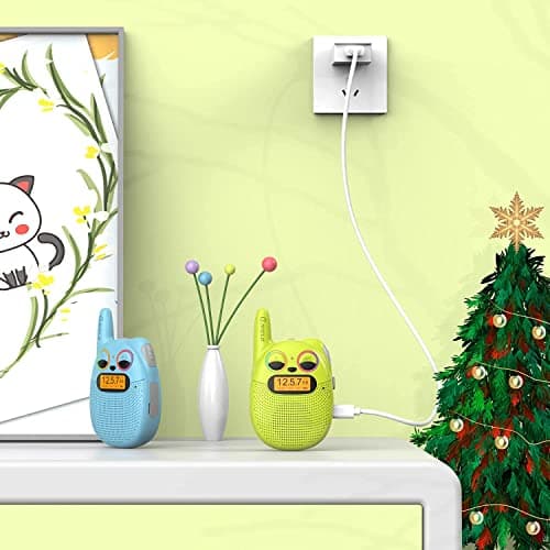 Talkie-walkie enfant QNIGLO Q136 rechargeable USB