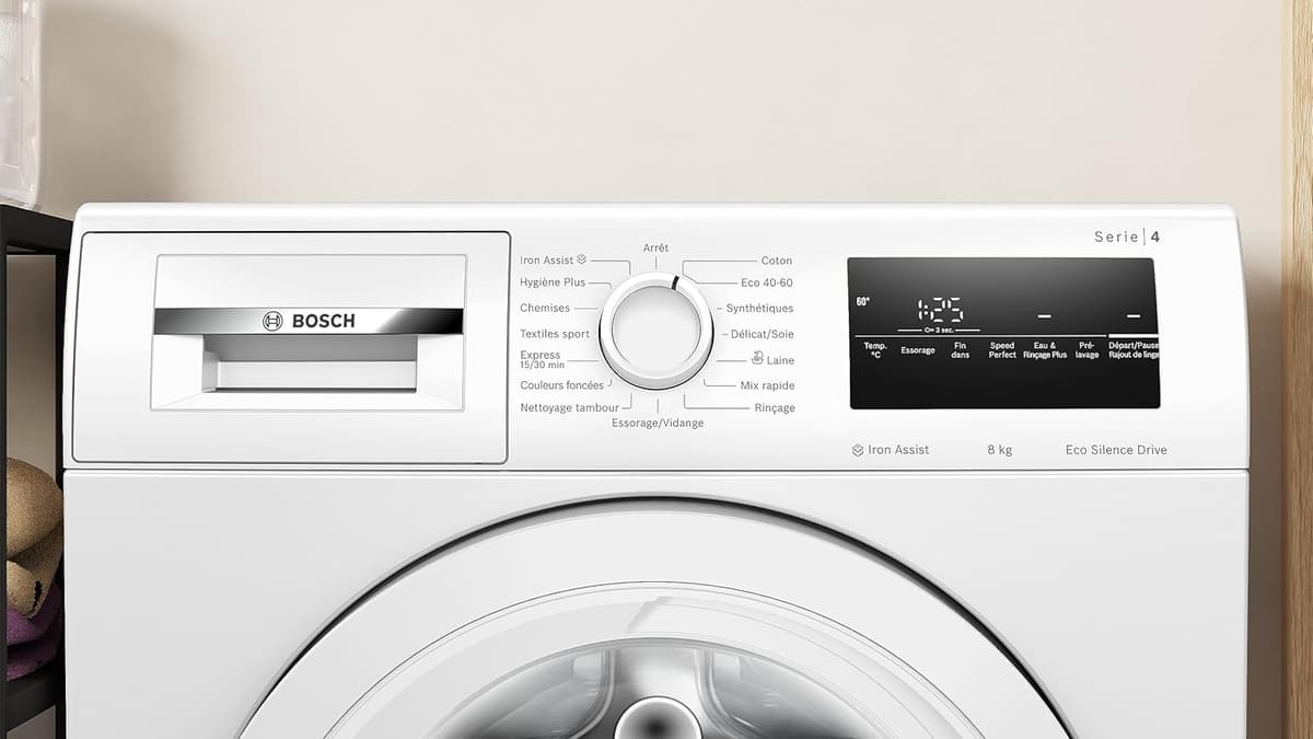 Bosch WAN28258FR Lave-Linge Hublot 8kg