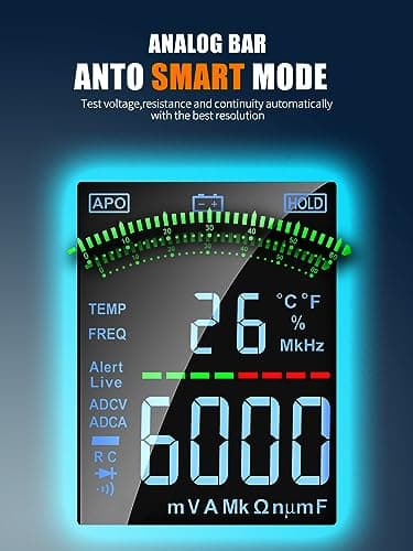 AS-118D Aicevoos Multimetre TRMS Intelligent 600V