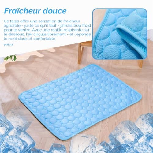 Tapis rafraîchissant Bafiwu chat et petit chien 70x55