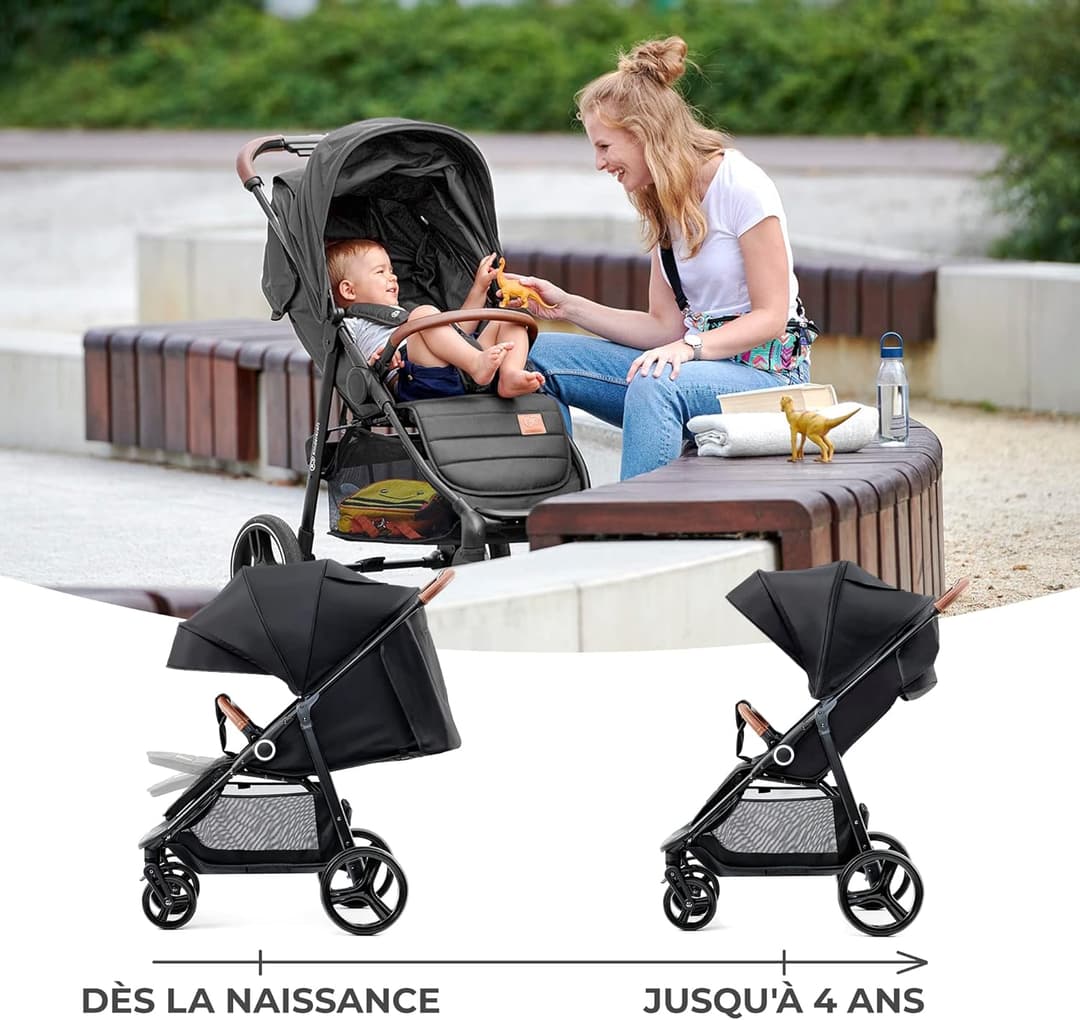 Poussette Canne Kinderkraft GRANDE PLUS