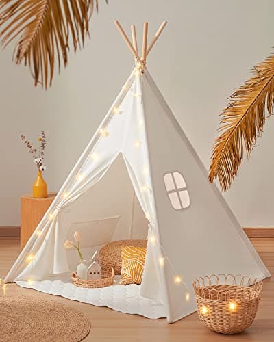 Tipi Tiny Land TLTGTP003 coton, tapis, dès 3 ans