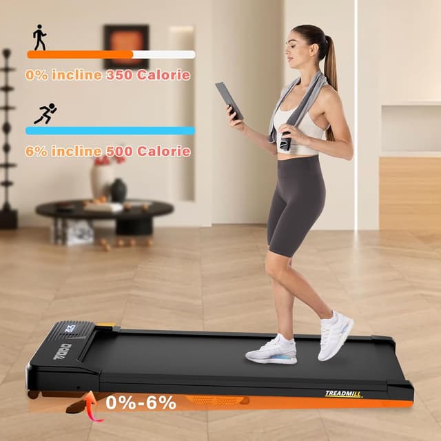 Tapis de Course TODO - Tapis Marche Inclinable 1-6km/h