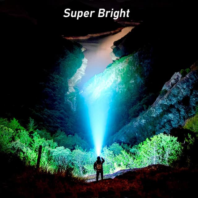 Lampe Frontale Rechargeable Blukar 2000LM