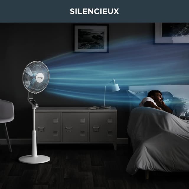 Ventilateur Rowenta Turbo Silence Extreme - Puissant et Silencieux