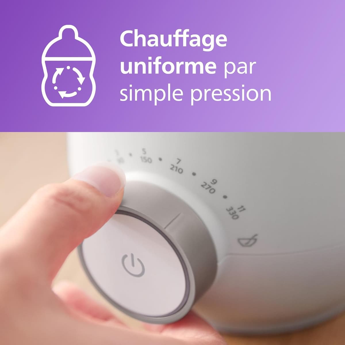 Philips Avent Premium Chauffe-Biberon Rapide