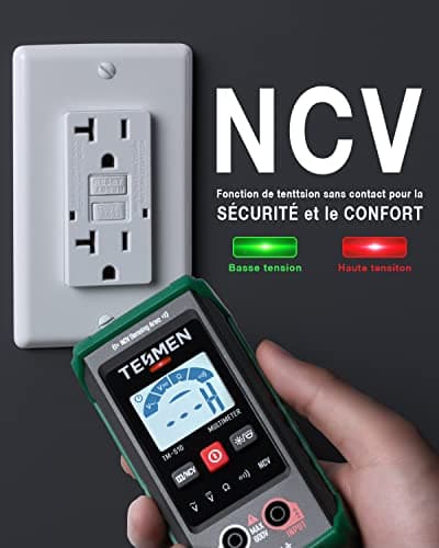 TESMEN TM510 Multimetre Numerique 4000 Comptes