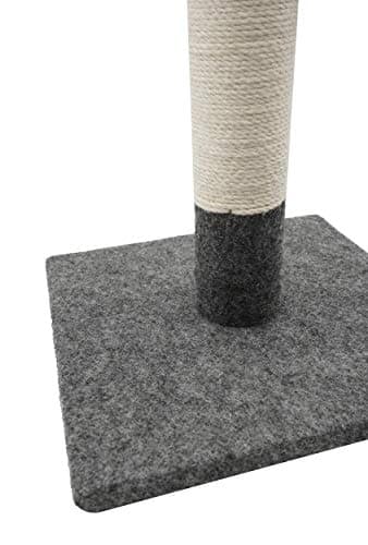 Poteau griffoir Tyrol 42 cm en jute avec pompon