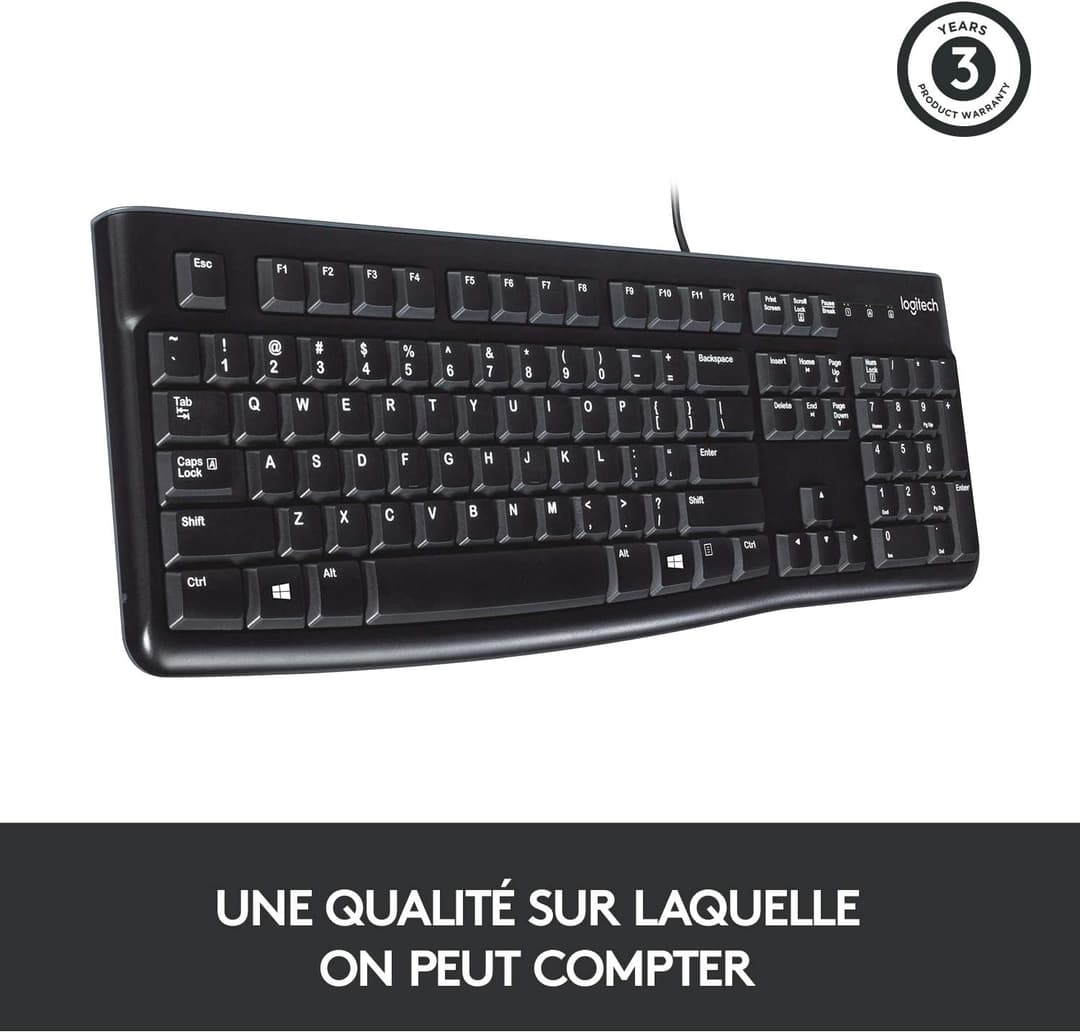 Logitech K120 Clavier filaire