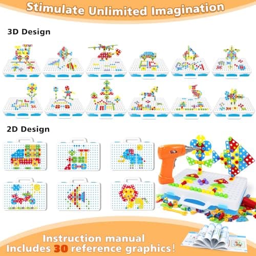 Visseuse enfant jerryvon TLH-28 coffret 193 pièces