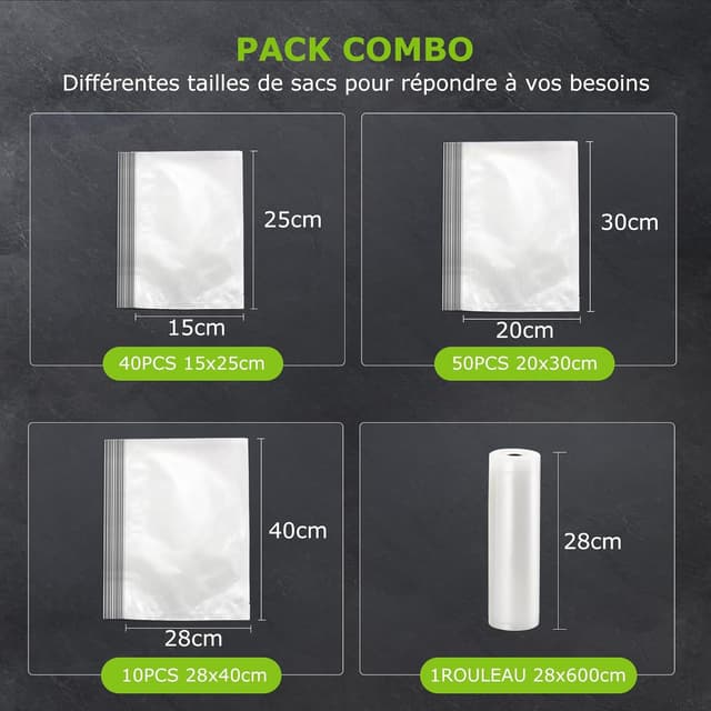 Machine Sous Vide Bonsenkitchen - Conservation Optimale des Aliments