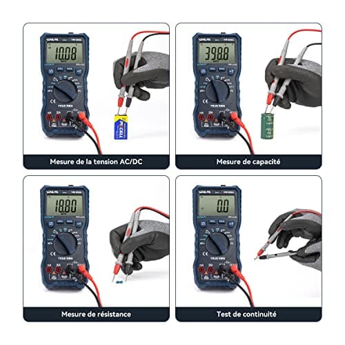 VENLAB VM600A Multimètre TRMS 6000 Comptes