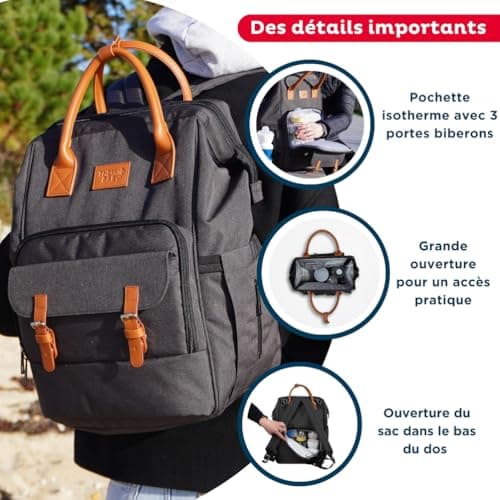 Sac à dos à langer Thermobaby Escapade 20 L