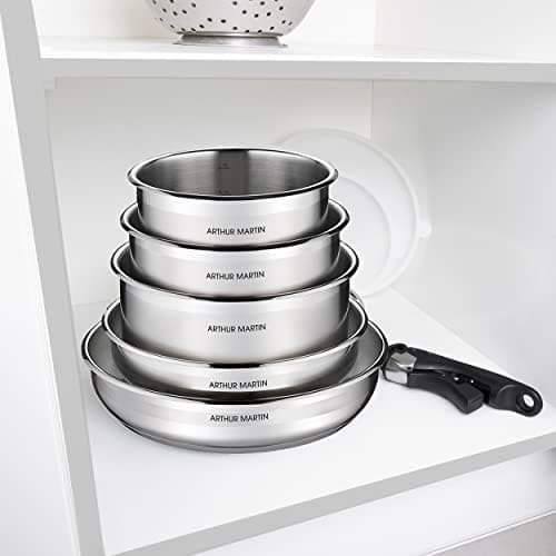 Arthur Martin Batterie 4 pièces Aluminium Forgé