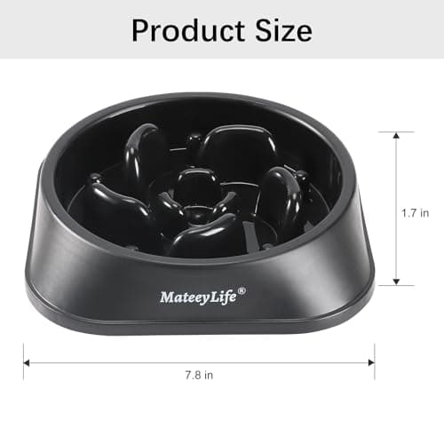 Gamelle Anti-Glouton MateeyLife 20 cm Chien Moyen