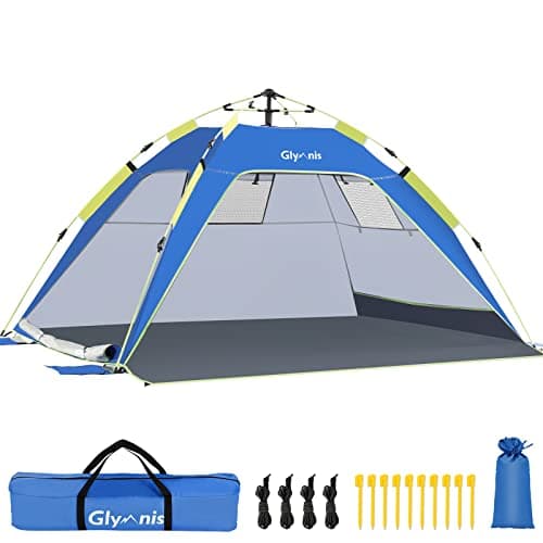 Tente de Plage Glymnis Quick Up 3-4 Personnes