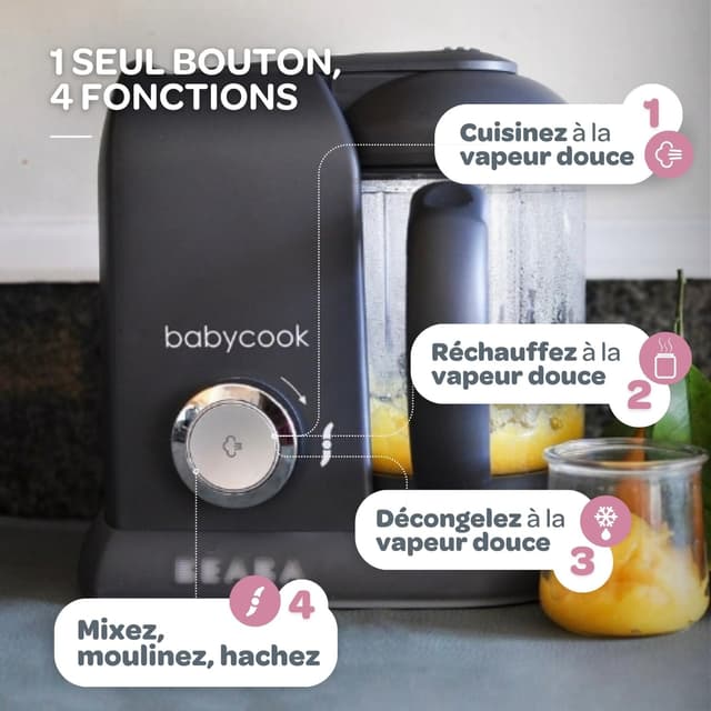Babycook Solo Béaba - Robot Bébé 4 en 1
