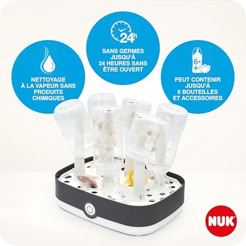 Stérilisateur vapeur NUK Vario Express 6 biberons
