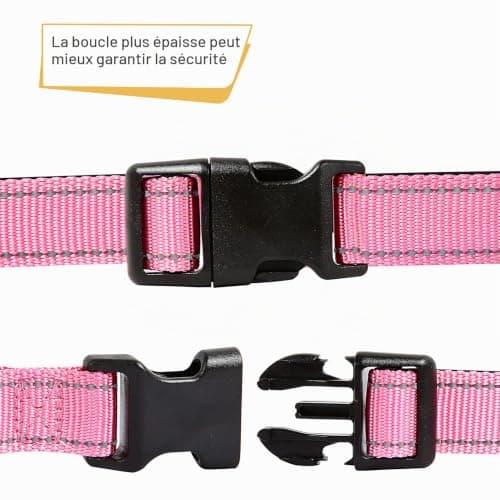 Collier HEELE néoprène rembourré XS chiot 20-30 cm