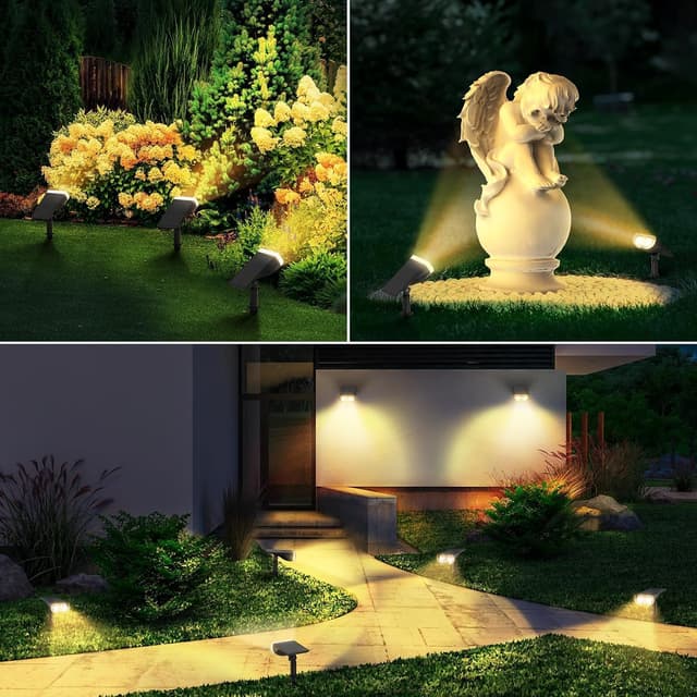 Linkind Lampe Solaire Extérieure 800lm