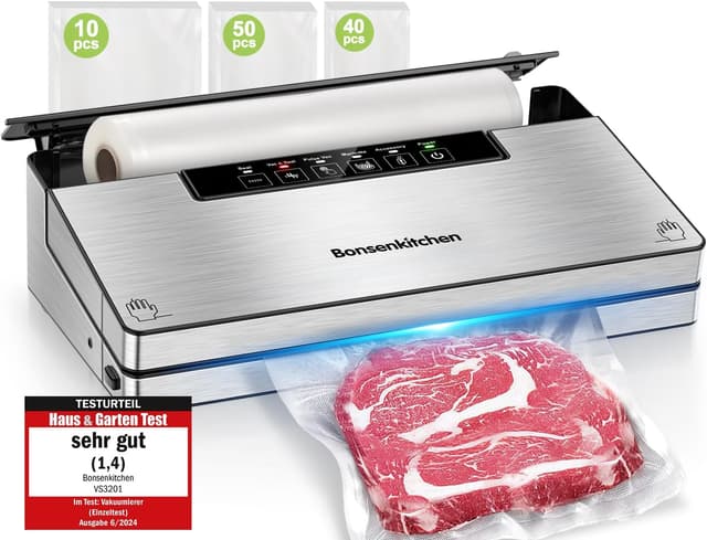 Machine Sous Vide Bonsenkitchen - Conservation Optimale des Aliments