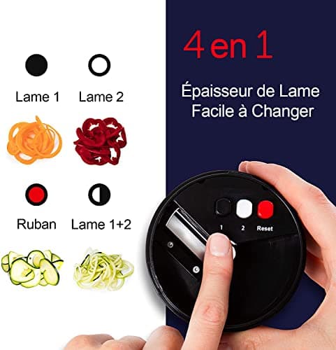Spiraliseur de Légumes 4-en-1 Fullstar