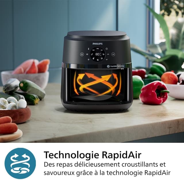 Philips Airfryer Série 2000 - Friteuse Sans Huile avec Écran Tactile