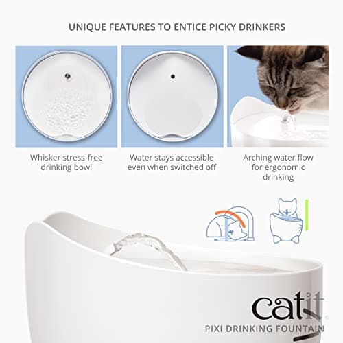 Fontaine à Eau Chat Catit Pixi 2,5 L Rose