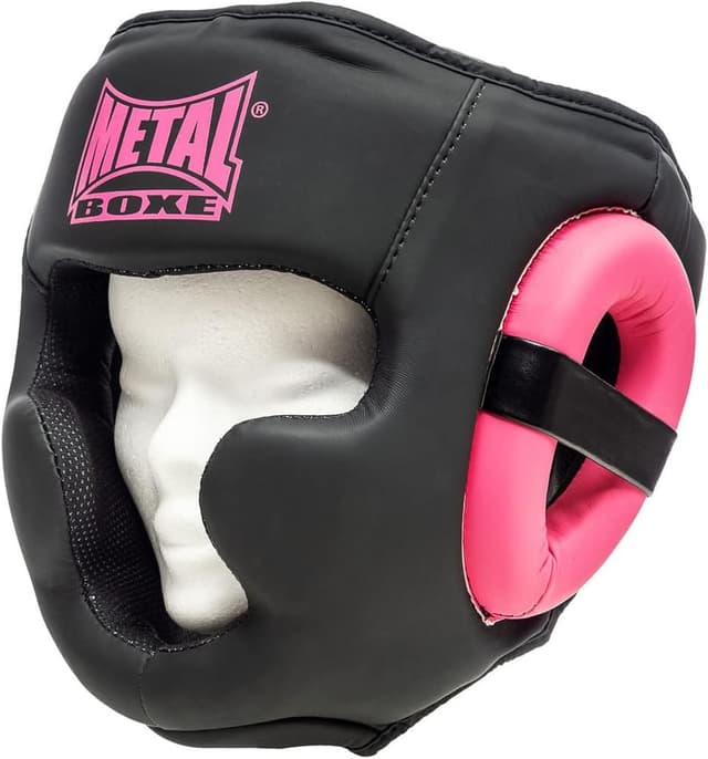 Casque Boxe Metal Boxe Noir - Protection Optimale