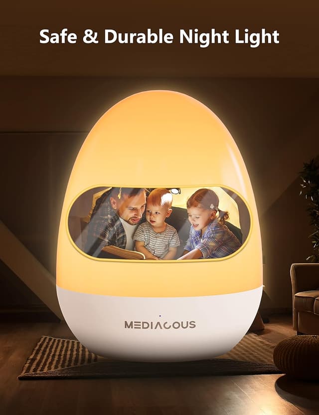 Veilleuse Bébé MediAcous - Lampe Nuit LED Dimmable