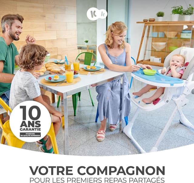Kinderkraft Yummy Chaise Haute Bébé