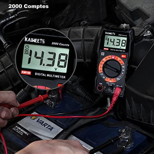 KAIWEETS Multimètre Numérique 2000 Comptes