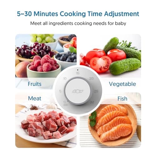 Robot Cuiseur Mixeur Bébé 600ml 400W