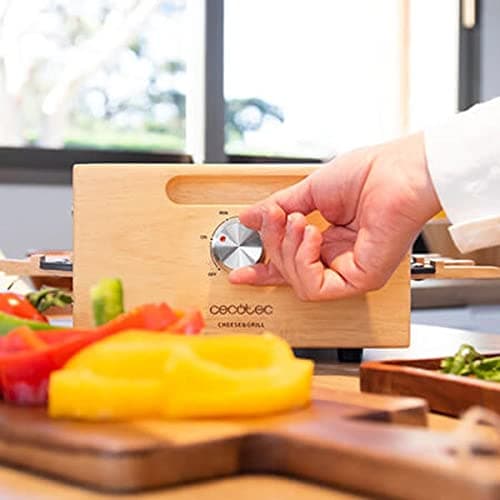 Cecotec Raclette Cheese Grill 8400 Wood MixGrill