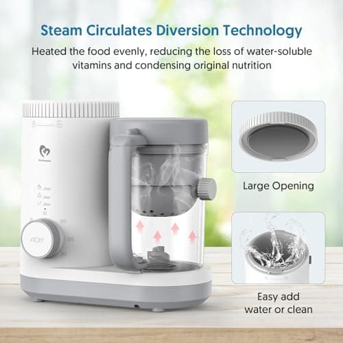 Robot Cuiseur Mixeur Bébé 600ml 400W