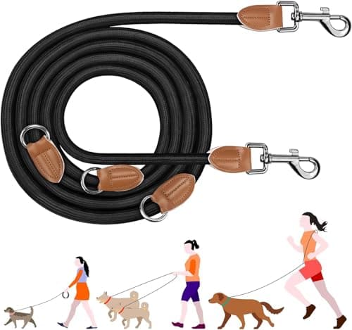 Laisse corde PETCOOZ KL-88 multiposition 3 m