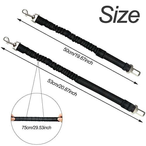 Ceinture Redamancy Chien Voiture Réglable 55-75 cm