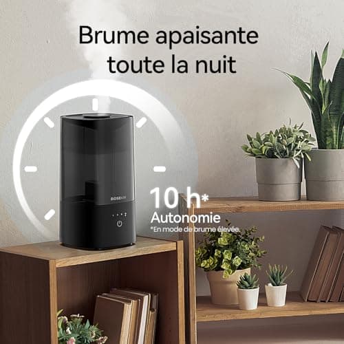 Humidificateur Rosekm 2 L à Ultrasons Silencieux