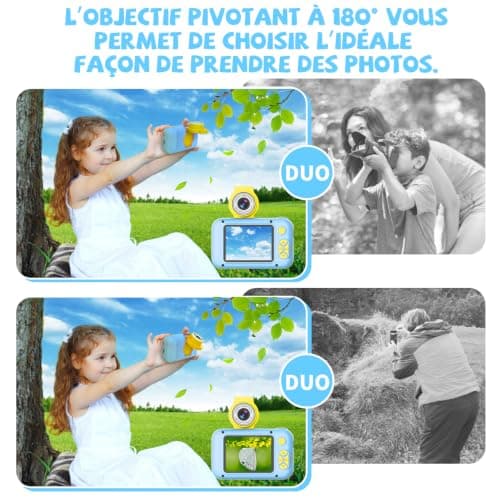 Appareil Photo Enfant ARNSSIEN X101 Objectif Pivotant