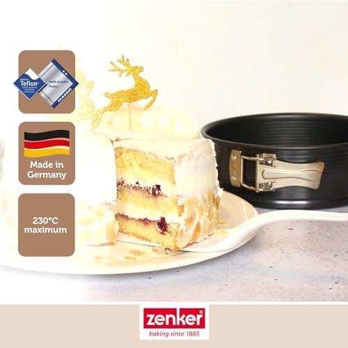 Moule à charnière Zenker 20 cm acier antiadhésif