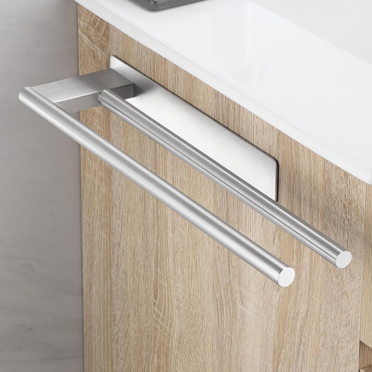 Porte-Serviettes Salle de Bain OETAMS - Acier Inoxydable