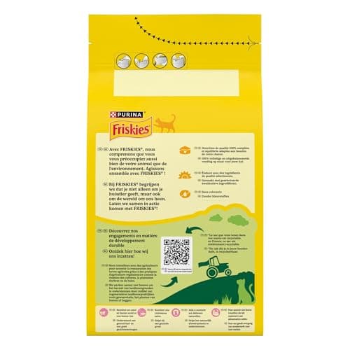 Friskies Junior Croquettes Chaton Poulet et Lait 1,5 kg