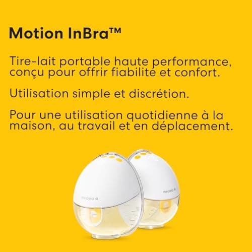 Tire-lait Medela Motion InBra portable intra-soutien-gorge