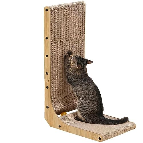 Griffoir chat en L FUKUMARU carton 68 cm