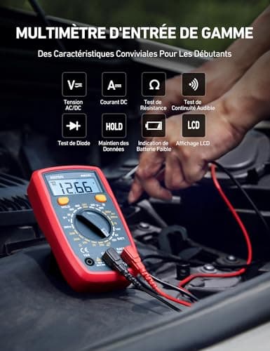 AstroAI 2000 Portable Multimètre