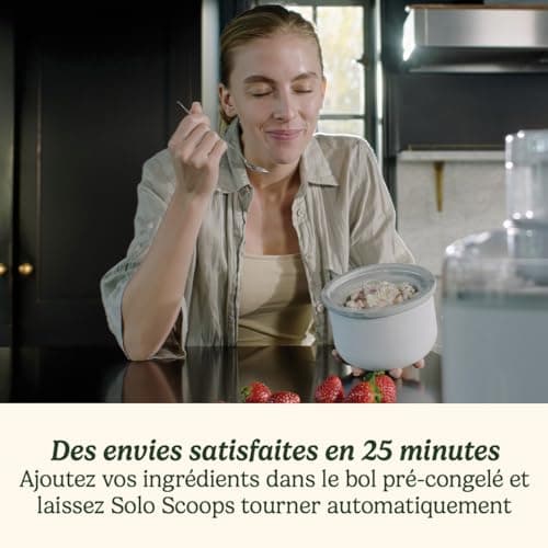 Cuisinart Solo Scoops Sorbetière Individuelle 25 min