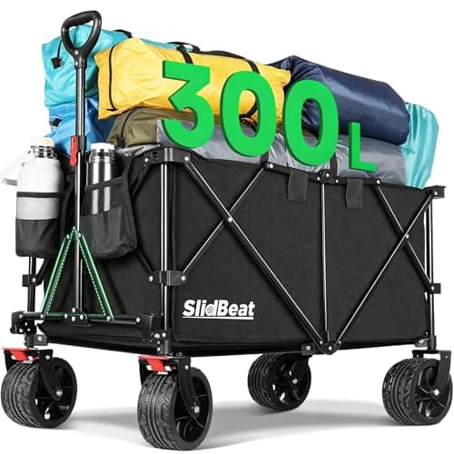 Chariot Plage SLIDBEAT 300 L - Cadre Triangulaire